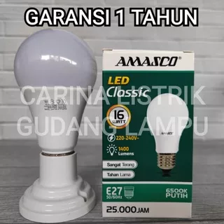 Lampu Led Amasco 16w Classic Garansi Amasco Led 16 w Mirip Lampu Led Hannochs 16 watt