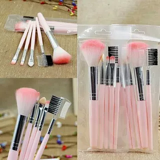 Kuas Make Up / Brush Make Up Set 5 pcs /  Alat Make Up Brush H71  set 5 in 1