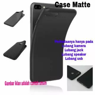 Case Mate Matte Oppo A71 Softcase Soft Cover Special Black Super Slim