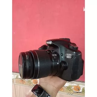 Kamera Canon 60D + Lensa 18-55 + Memori 32Gb + Tas Bagus + Garansi