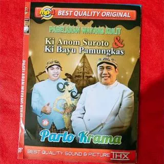 Terlaris kaset MP4 Pergelaran wayang kulit KI ANOM SUROTO & KI BAYU PAMUNGKAS Parto Krama