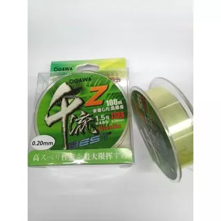 Senar Pancing Ogawa Qianliu 0.20 dan 0.26 panjang Senar 100M