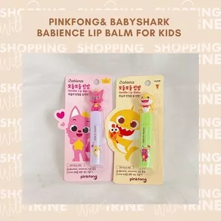 BABIENCE BABY GENTLE LIP BALM / LIP BALM ANAK DARI PINKFONG / MADE IN KOREA