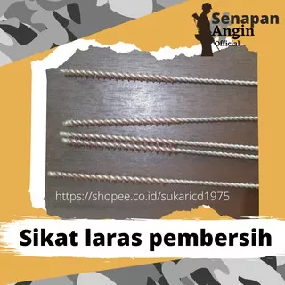 Sikat laras pembersih Senapan Angin Gejluk Baja polos PCP laras Kuningan SNO - 0177A