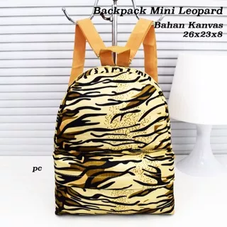 PROMO ....Backpack Mini Leopard