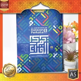 A5  Al Quran Hafalan Hafazan Perkata 8 Blok Milenial Ukuran A5 Cover QPP Full Color, Alquran Hafalan 8 Blok Hafazan Perkata Milenial, Al Quran Hafalan Cover  Milenial A5 - Al Qosbah