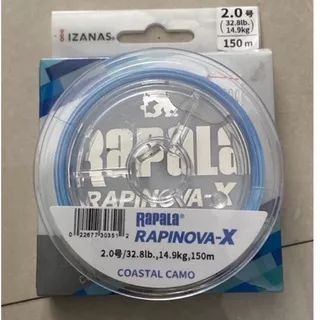 Senar PE Rapala Rapinova-X Izanas Coastal Como Tersedia variasi