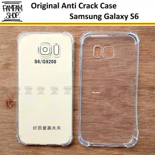 Case TPU Anti Crack Samsung Galaxy S6 G920 G9200 Fuze Ultrathin Anticrack Ultra Thin Softcase Soft