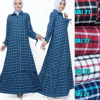 Gamis rempel/gamis flanel/gamis flanel jumbo/gamis serut/gamis jumbo/gamis rempel jumbo