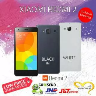 XIOMI REDMI 2 BLACK WHITE 1GB /8GB 4G LTE GARANSI DISTRIBUTOR