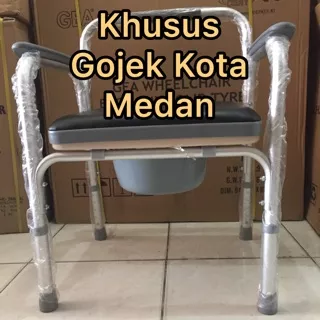 Kursi Aluminium BAB/Pup Gea FS895L Khusus Gojek Dalam Kota Medan