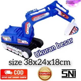 Mainan Excavator Besar - mainan mobil keruk - mainan truk konstruksi - mainan truk beko