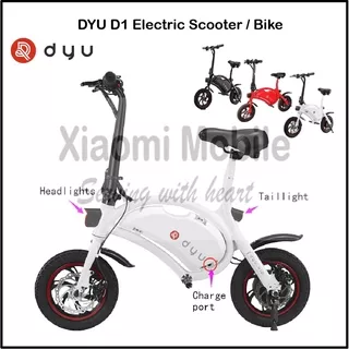 DYU D1 Electric Scooter Bike Sepeda Skuter Listrik