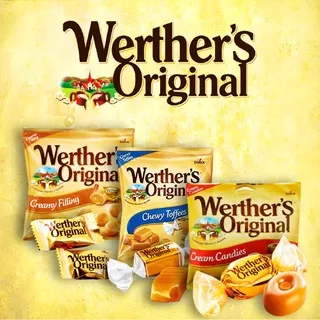 Werther`s Original Caramel Candy, Toffee, Cream Candy