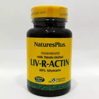 Natures Plus LIV-R-ACTIN - 60 Capsules
