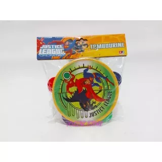 Mainan Tamborin Diameter 14 CM - Mainan Alat Musik - Kerincingan Bayi - Tambourine Plastik