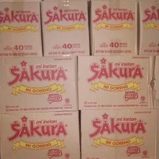 Mie Goreng Instan Sakura 40 pcs (1 dus)