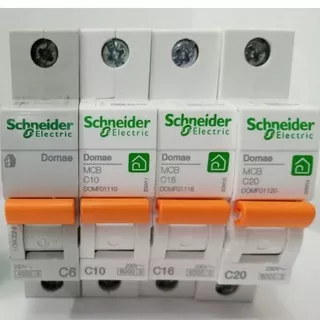 MCB SCHNEIDER C2 C4 C6 C10 Original ber SNI