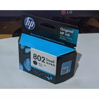 Tinta printer hp 802 black catridge original FOR Printer HP Deskjet Type 1000, 1010, 1011, 1050, 1510, 1511, 2000, 2050, 3050