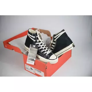 CONVERSE ALLSTAR CHUCK TAYLOR 70S HIGH BLACK WHITE IMPORT BNIB SEPATU ALLSTAR PRIA WANITA SCOKL