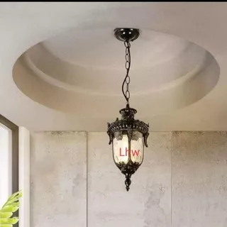 Lampu hias gantung klasik outdoor indoor 1170s dekorasi teras,cafe