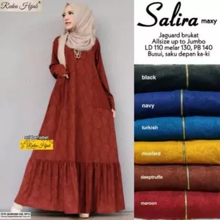 Gamis Kaos Jumbo Premium  SALIRA Maxy by Redea Hijab Solo