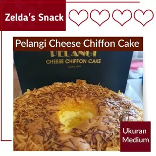PELANGI Cheese Chiffon Cake Medium | Oleh Oleh Khas Semarang