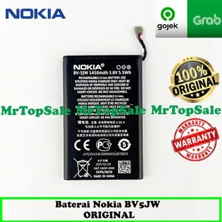 Baterai Nokia Lumia 800 / N9 / N800 / BV-5JW / BV 5JW BV5JW ORIGINAL Batre Battery Batrai