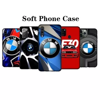 iPhone 13 Pro Max Mini 8 7 6S 6 Plus 8+ 7+ 5 5S SE Casing Phone LZ19 BMW Luxury car logo Soft Case Cover