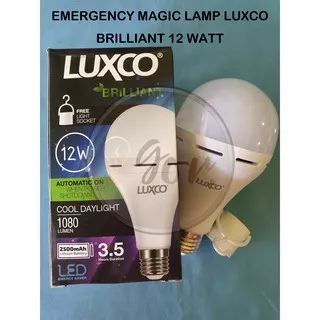 Magic Lamp / Lampu Ajaib / Darurat / Emergency Luxco LED 12 Watt