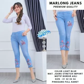 READY STOK JEANS MARLONG LIGHT BLUE MURAH