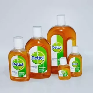 Dettol Cair / Detol Antiseptik antis 45 ml, 95 ml / 50 100