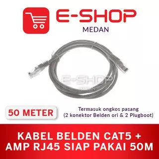 Kabel LAN BELDEN 50 METER / 50 M CAT 5E / CAT5E ORI SIAP PAKAI UTP