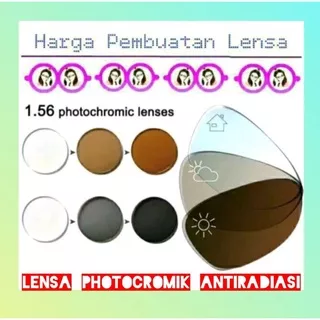 LENSA KACAMATA PHOTOCROMIC ( LENSA GRADE A)