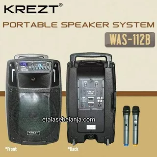 KREZT WAS-112B - PORTABLE SOUND SYSTEM