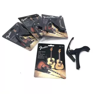 Gitar Capo Musik/ Kapo Besi Premium Quality - Penjepit Gitar Fender