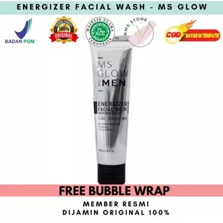 Energizer Facial Wash MS Glow For Men - Sabun Facial Wash Pria - Face Wash Pria -Ms Glow Original - House of Geefa