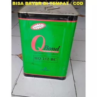 LEM KUNING QBOND  HQ 112 BC BLEK 10 KG /  TRIPLEK , KAYU , HPL, PVC SHEET