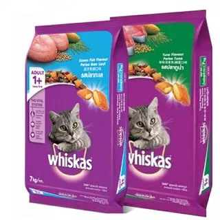 Whiskas 7kg Tuna / Whiskas 7kg Ocean Fish / Makanan Kucing