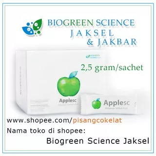 Applesc 2,5 gram Apple Stem Cell 2.5 Gram 30 sachets steam cell Asli Original