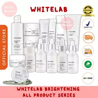 WHITELAB Brightening Serum Niacinamide  / WHITELAB Toner / WHITELAB Facial Foam / WHITELAB Cream Day