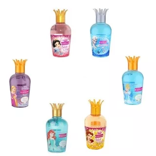 Eskulin mist cologne princess cinderella biru splash cologne/rapunzel ungu botol 125ml