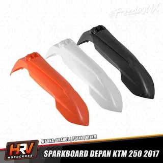 Spakbor depan ktm 250 2017 slebor depan ktm 250 2017 spakbor depan crf 150 l supermoto klx 150