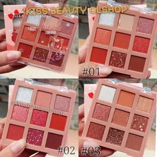 EYESHADOW PALETTE ANYLADY MAKE UP PALETTE 9 WARNA BEST FRIEND FOREVER NO.925