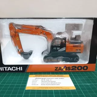 Diecast Miniatur Alat Berat Hitachi Zaxis 200 -5 (1:50)