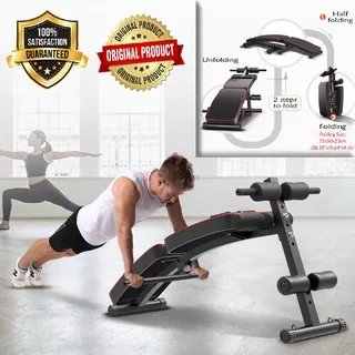 Kursi Gym Fitness / Kursi SitUp / Fitness equipment Portable Folded Sit-up board multifunctional Abdominal muscle plate Abdomen exercise Kursi Fitness Gym Bench Press Abdominal Muscle Foldable - YC013 / fitnes / pitnes / gim / Alat Gym / Alat Fitness