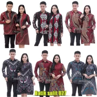 Baju Batik Couple Coupel Dress Tunik Kemeja Sarimbit Pasangan Baju Natal | Baju kantor seragam