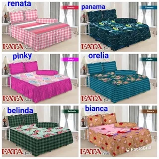 FATA_Sprei rumbai bunga flower fata UK.180x200/160x200