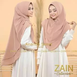 Hijab Jilbab Instan Khimar Ananda Serut Bergo Tali Serut Syari Murah Fashion Muslim Hijaber Terbaru