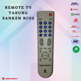 REMOTE TV TABUNG SANKEN RC02 - ECERAN Dan GROSIR